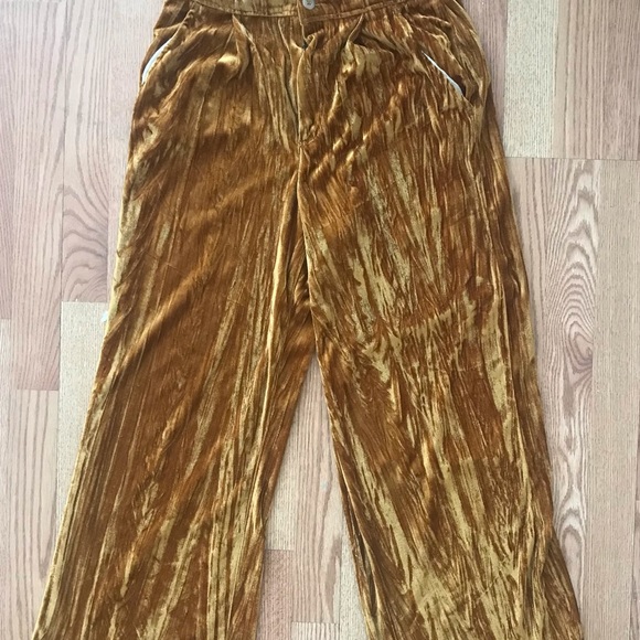 Free People velvet Pant - Picture 2 of 2